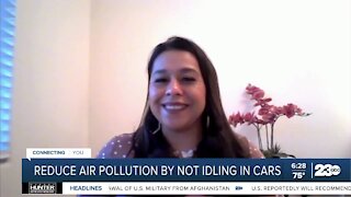 Reducing air pollution by not idling in cars