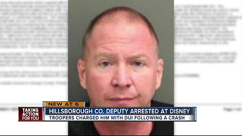 Hillsborough deputy arrested for DUI at Disney