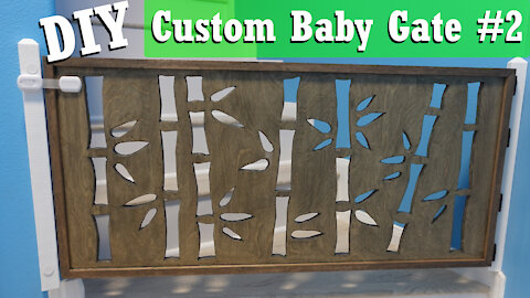 DIY Custom Baby Gate #2