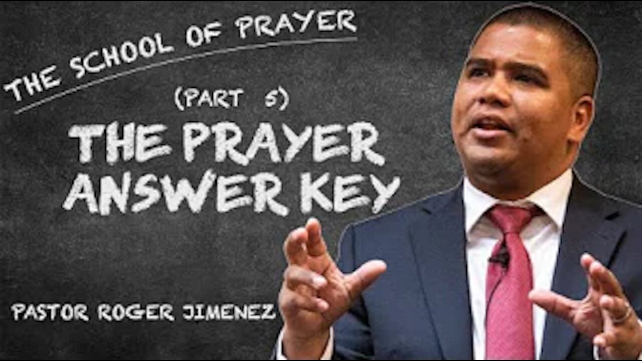 【 The Prayer Answer Key 】 Pastor Roger Jimenez | Verity Baptist Church