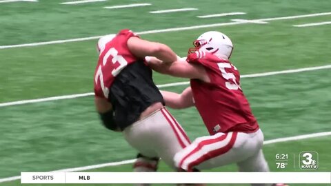 Husker O-Lineman Piper Looking Forward To Season, Road Race