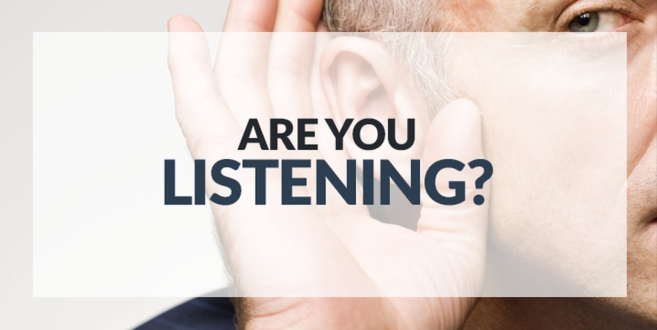 Sunday AM Worship - 3/5/23 - "Are You Listening?"