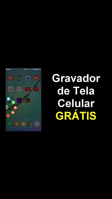 AZ Screen Recorde para Gravar a tela do Celular