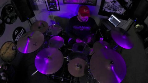 Thunderstruck , ACDC drum cover