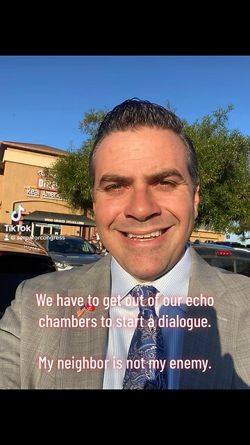 We have to get out of the Echo Chambers to start a dialogue!