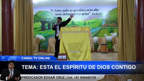 Esta el Espíritu de Dios Contigo - EDGAR CRUZ MINISTRIES