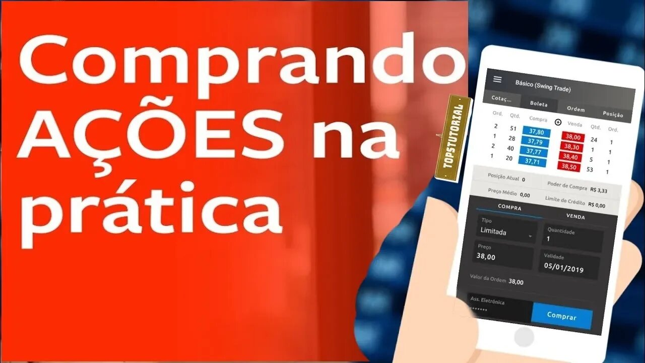 Como Investir em Ações pelo Celular Passo a Passo na Pratica