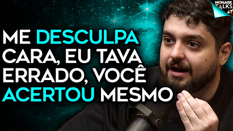 CONVIDADO REFUTA MONARK AO VIVO (ESTRELAS GIRANDO X TERRA PLANA)