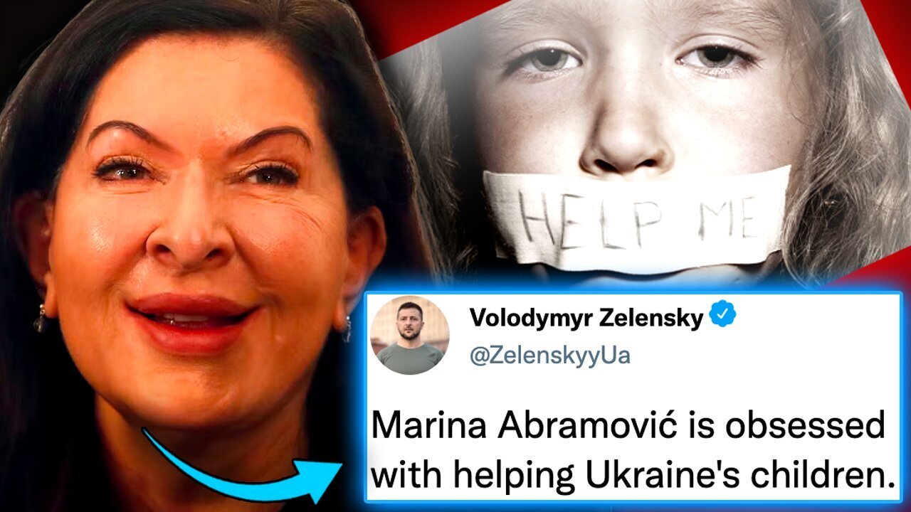 Satanic Pedophile Marina Abramovic Becomes Head of Ukraine’s Adrenochrome Factories!