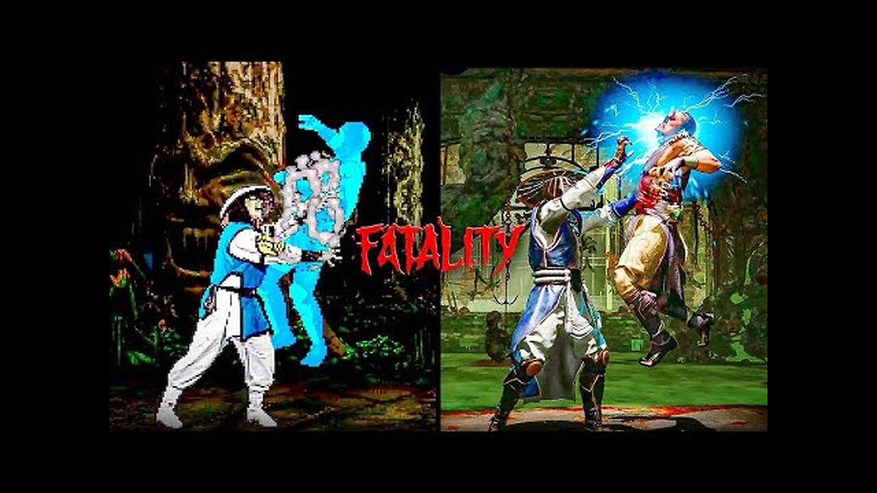 Mortal Kombat Classic Fatality Evolution MK to MK11 | 2K 60FPS