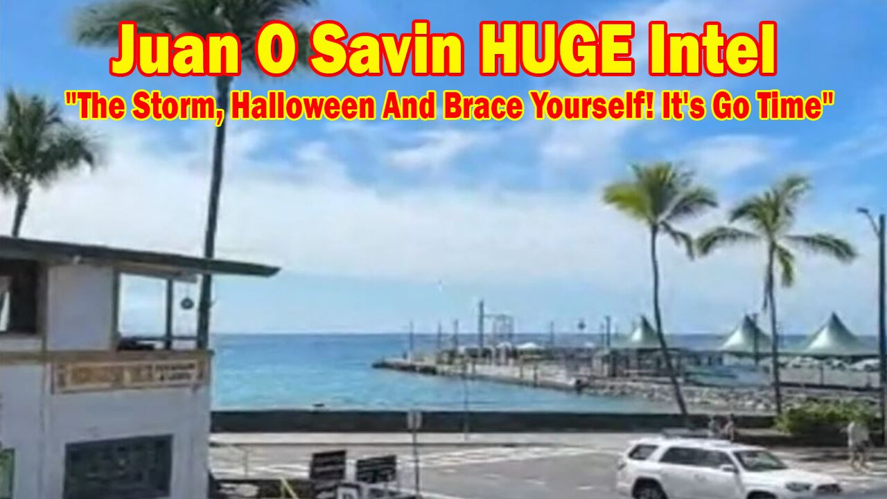 Juan O Savin HUGE Intel 10/10/24: "The Storm, Halloween And Brace Yourself! It's Go Time"