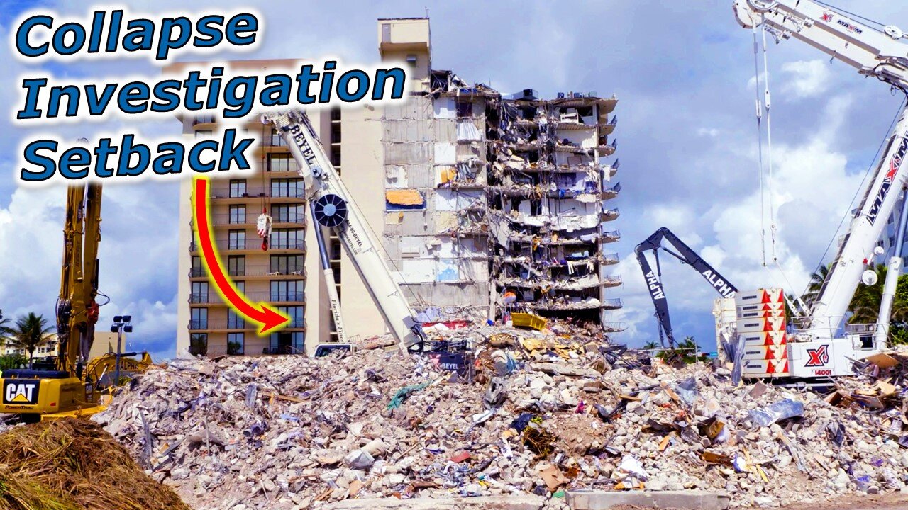 Miami Condo Collapse Investigation SETBACKS: Champlain Towers