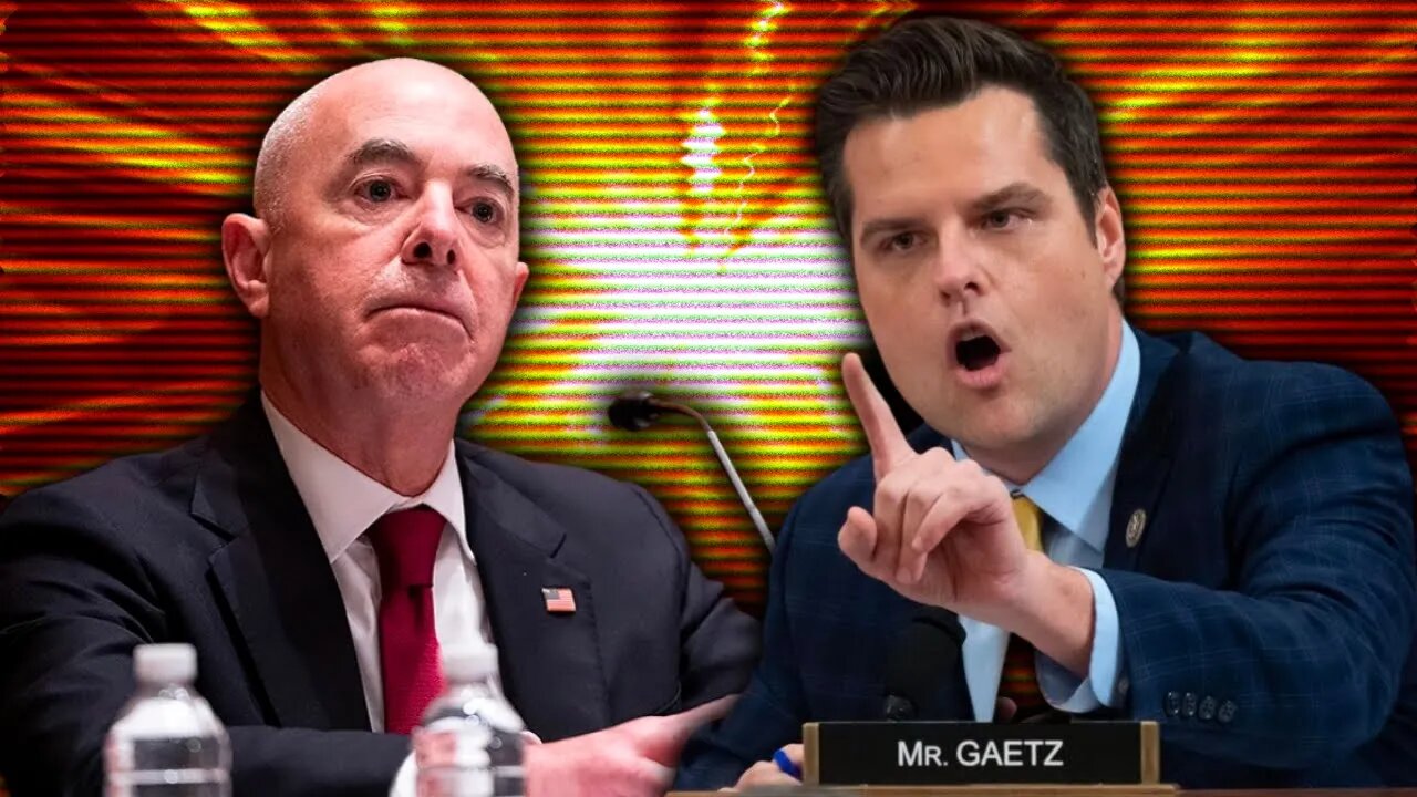 Matt Gaetz OBLITERATES Mayorkas, Who Showed Up COMPLETELY UNPREPARED To Testify On The Border Crisis