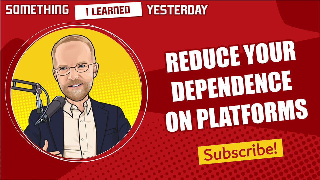Don't depend on platforms if you can avoid it