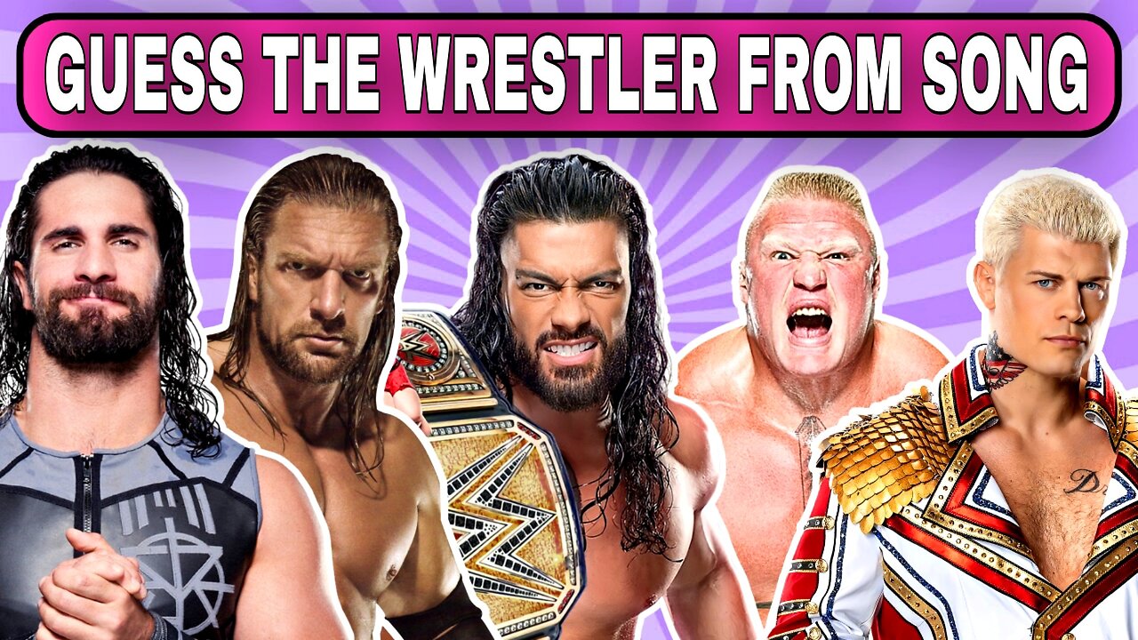 Can You Guess The WWE Superstars by their Theme Song ! Only True WWE Fan Guess ! #wwe #themesong