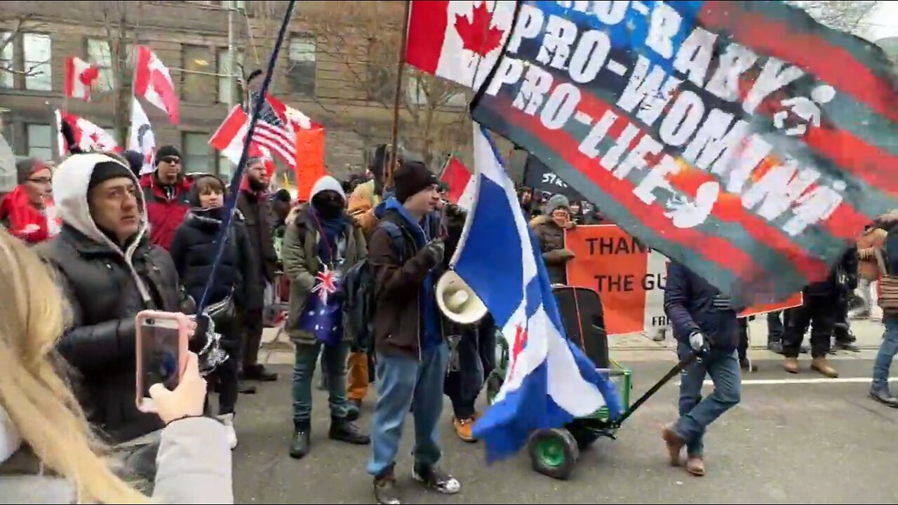 Public health and scientism opposed outside Dalla Lana UFT school