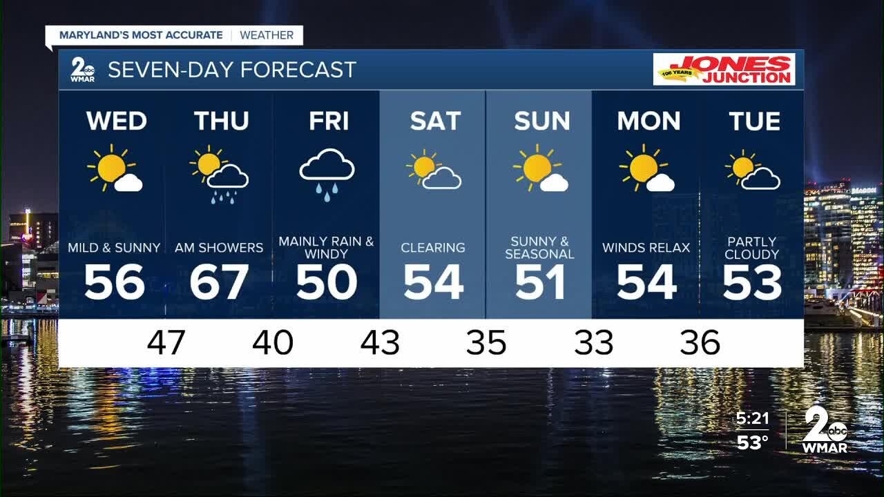 WMAR-2 News Ally Blake Tuesday weather