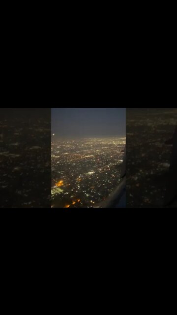 El cielo de Los Ángeles durante la celebración del Día de la Independencia en Estados Unidos
