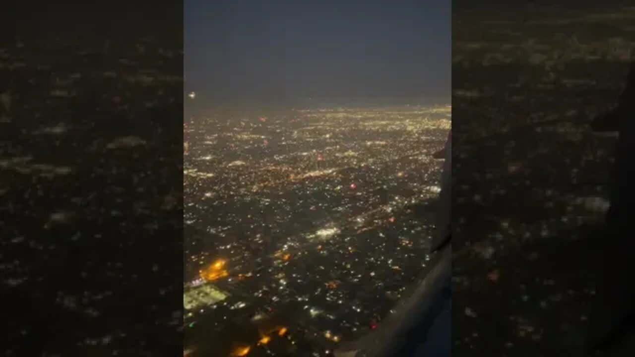 El cielo de Los Ángeles durante la celebración del Día de la Independencia en Estados Unidos