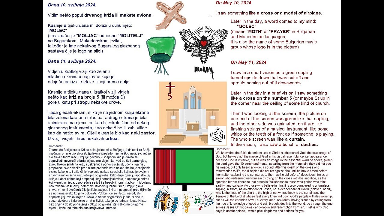 Poruka 10-11 svibnja - Message 10-11 of May - 2024