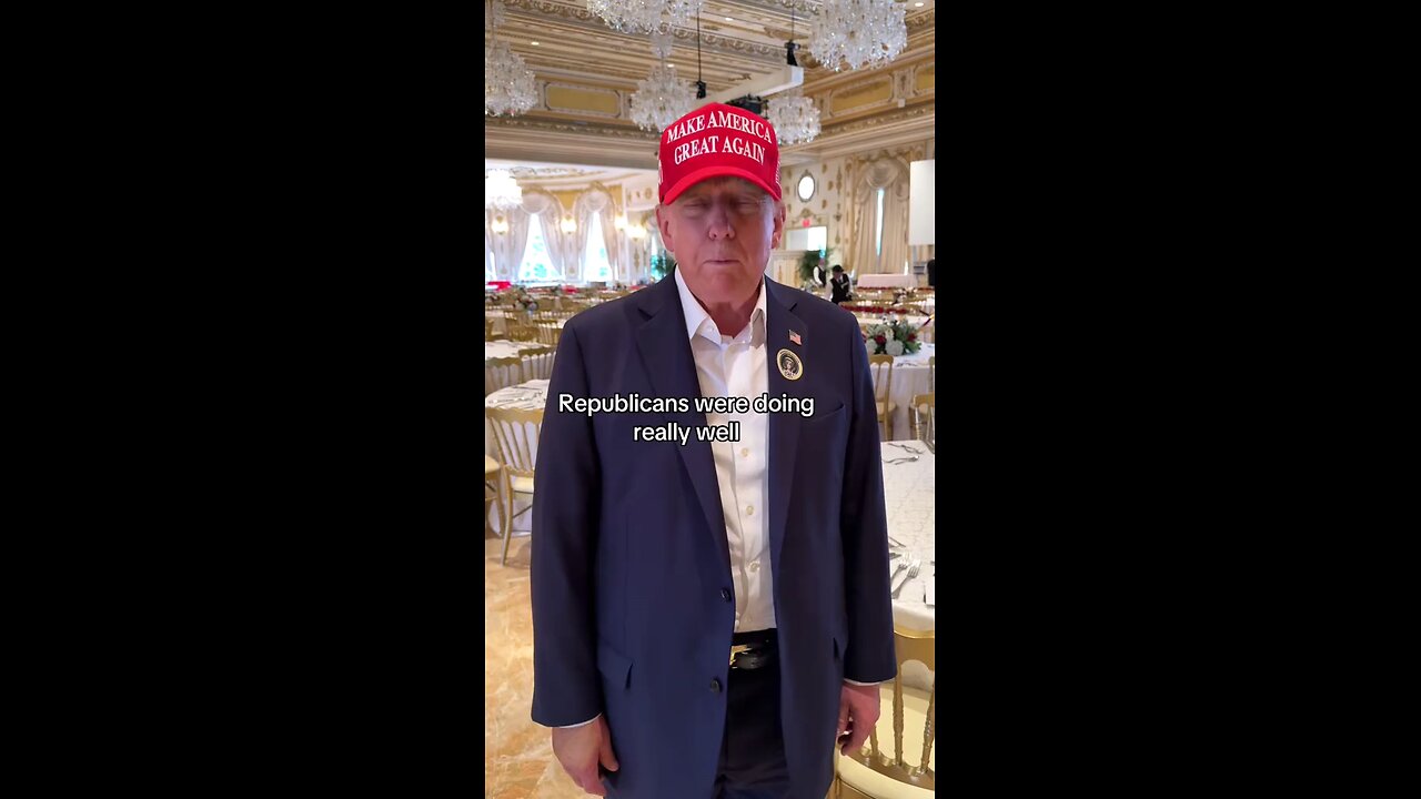 President Donald Trump before winning