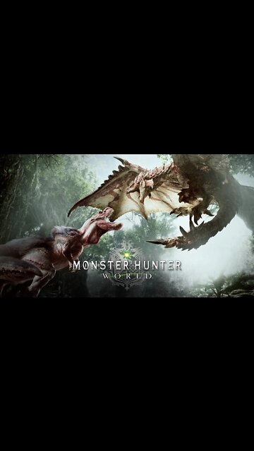 MONSTER HUNTER WORLD - TRAILER NARRADO #shorts #aventura #ação #monster #hunter