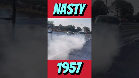 Nasty 1957 Chevy Burnout #shorts