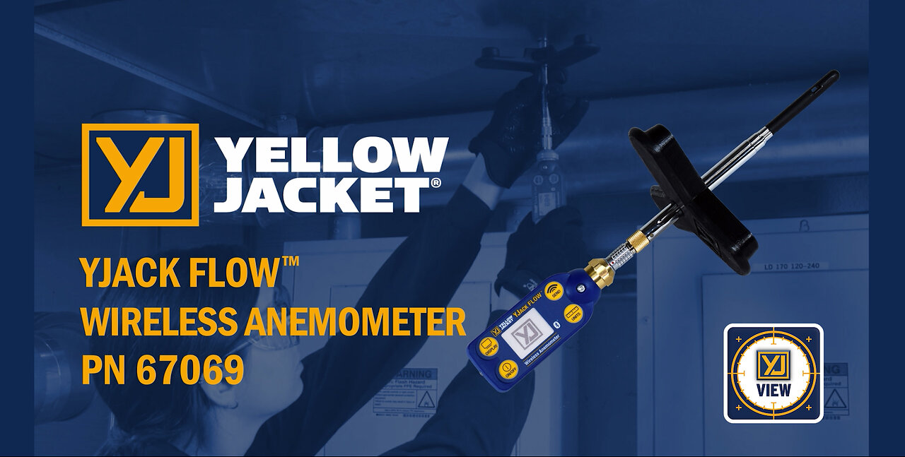 YJACK FLOW™ Wireless Anemometer - In Use Video