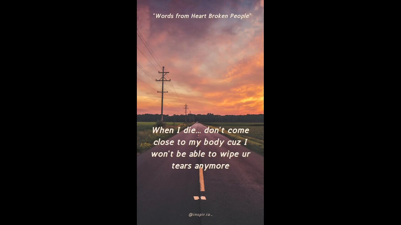 Lines from Broken Heartpeople