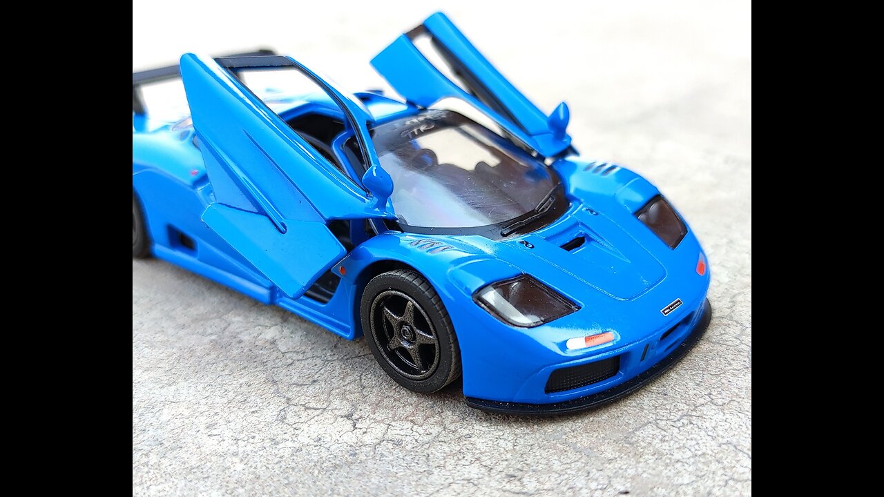 Unboxing 1995 McLaren F1 GTR ❤️ | REALISTIC Model Car