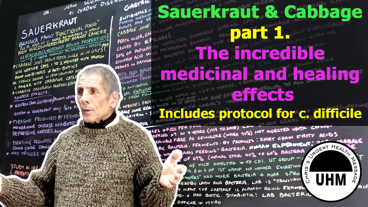 Sauerkraut & Cabbage. The incredible medicinal healing effects.