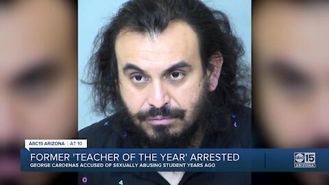 Former 'Teacher of the Year' arrested for sexual abuse of a student