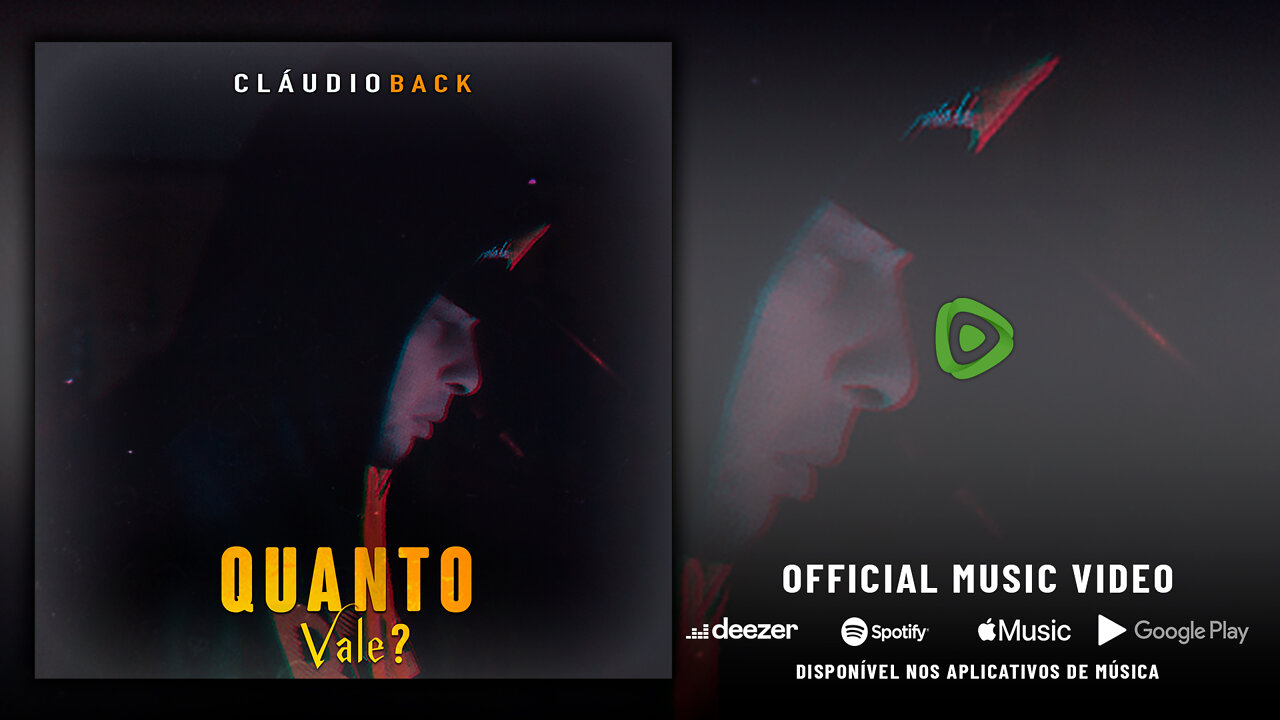 Cláudio Back - Quanto Vale ? how much ? ( Official Music Video ) 4k