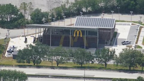 WALT DISNEY WORLD'S ECO-FRIENDLY BRAND NEW MCDONALDS