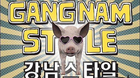 Animals under GANGNAM STYLE
