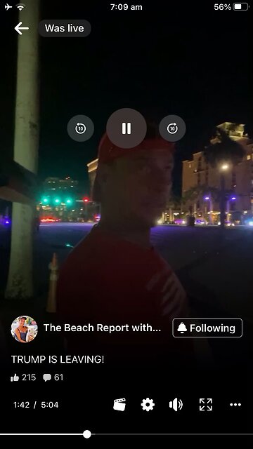 16/07/2023 Trump leaving in the car