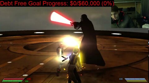 Darth Vader VS Rey Skywalker In A Battle With Live Commentary In Star Wars Jedi Knight Jedi Academy