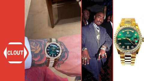 Conor McGregor Shows Off His 'Tupac Shakur' Inspired Rare Retro Rolex Day-Date Diamond Watch!