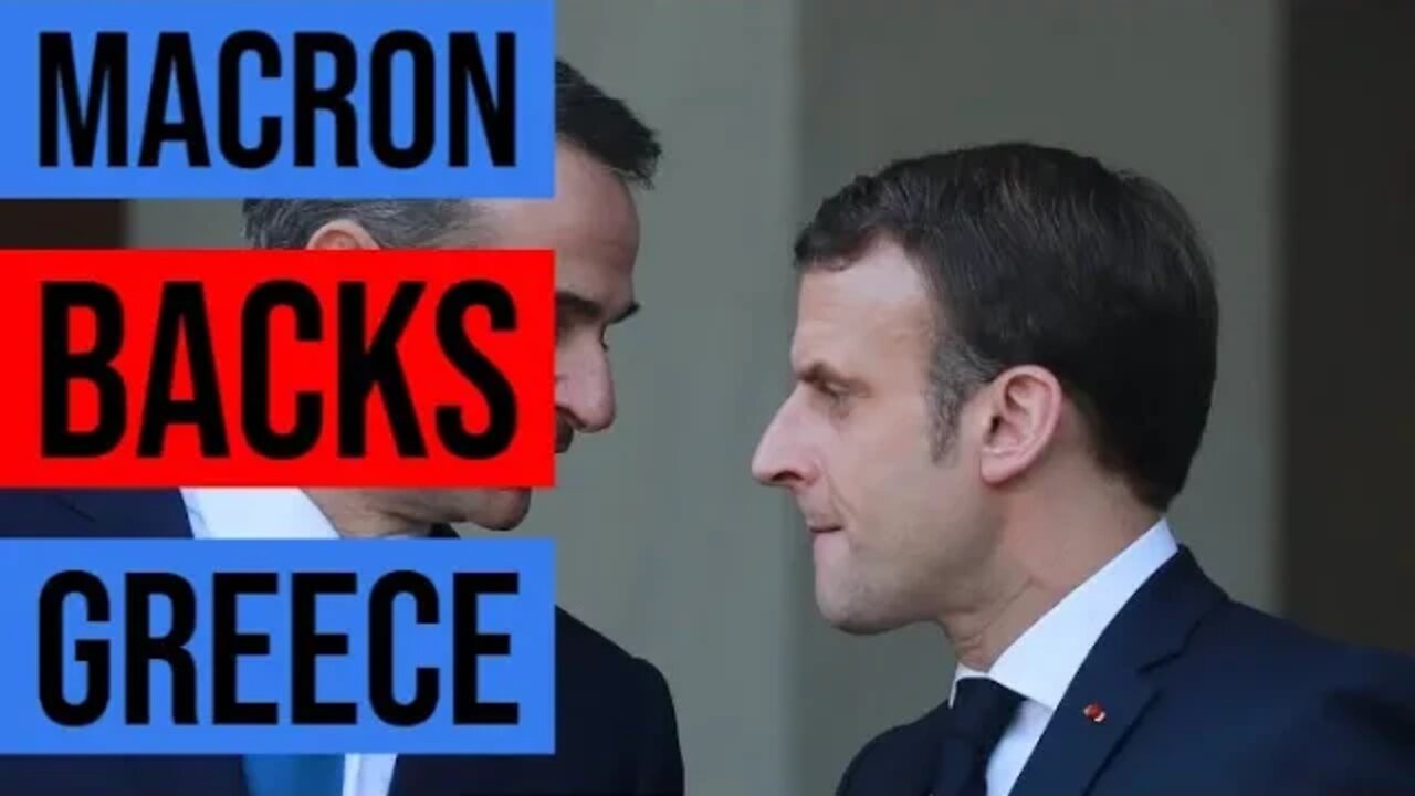 France Backs Greece in Case of War with Turkey