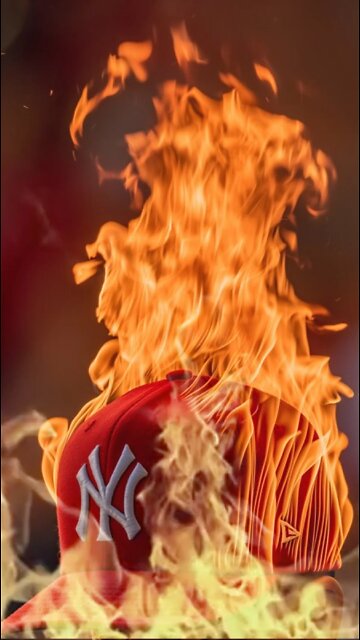 'Red Hot Yankees' by Misha Fitton