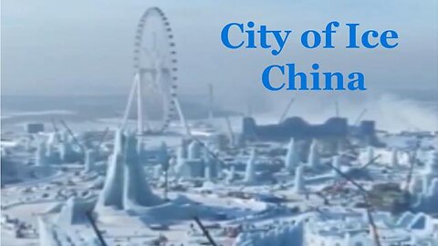 City Built from ICE in China Looks Amazing!