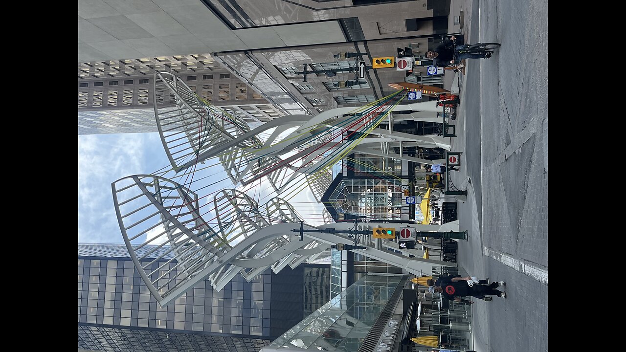 Making my way to Devonian Gardens