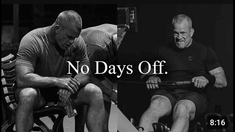 No Days Off - Best Motivational Video