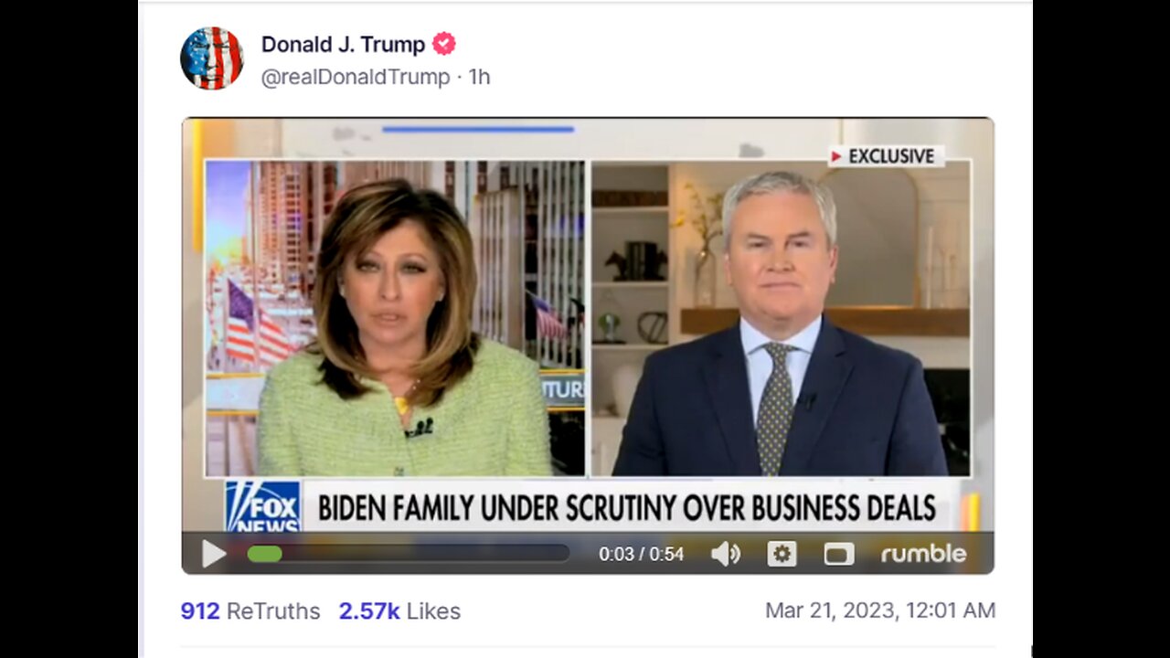 Donald J Trump Mar 21, 2023, 12:02 AM