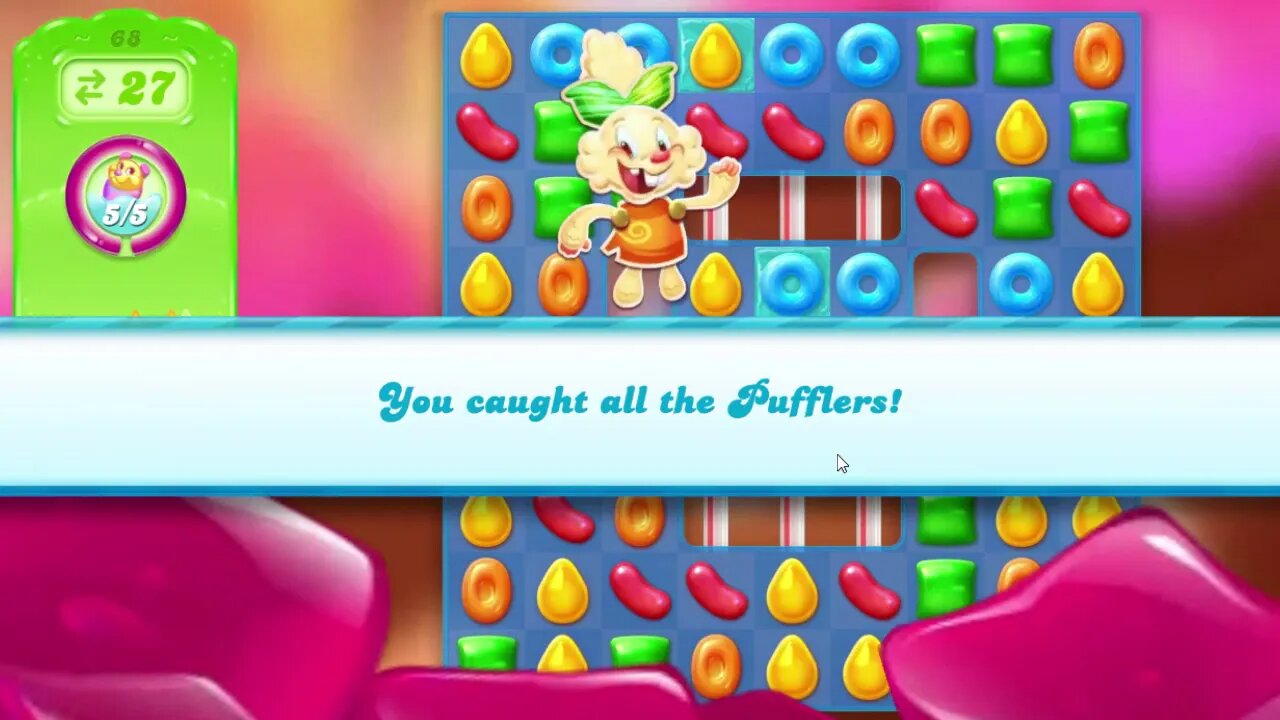 Candy Crush Jelly Saga Level 68