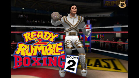 Michael Jackson - Ready 2 Rumble Boxing Round 2 - Arcade mode(Dreamcast) 1080p 60fps