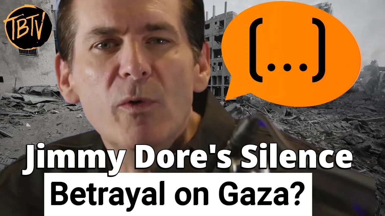 Jimmy Dore's Shocking Silence on Gaza