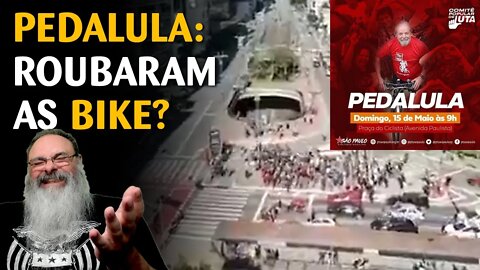 Pessoas evitam PEDALULA com medo de ROUBAREM AS BIKES, só um punhado de gente COMPARECE