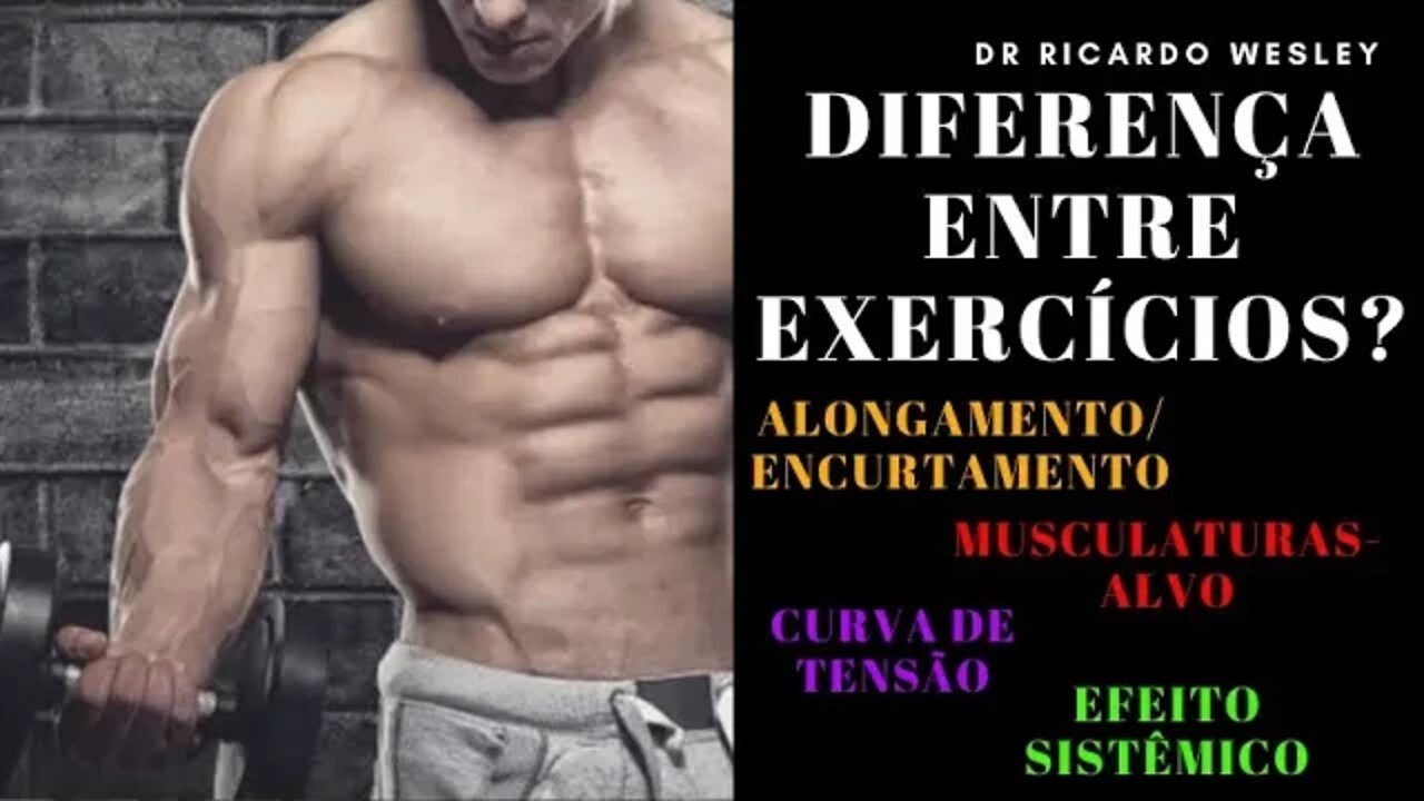 Qual a DIFERENÇA entre os exercícios? É tudo igual? Como escolher? - Ricardo Wesley