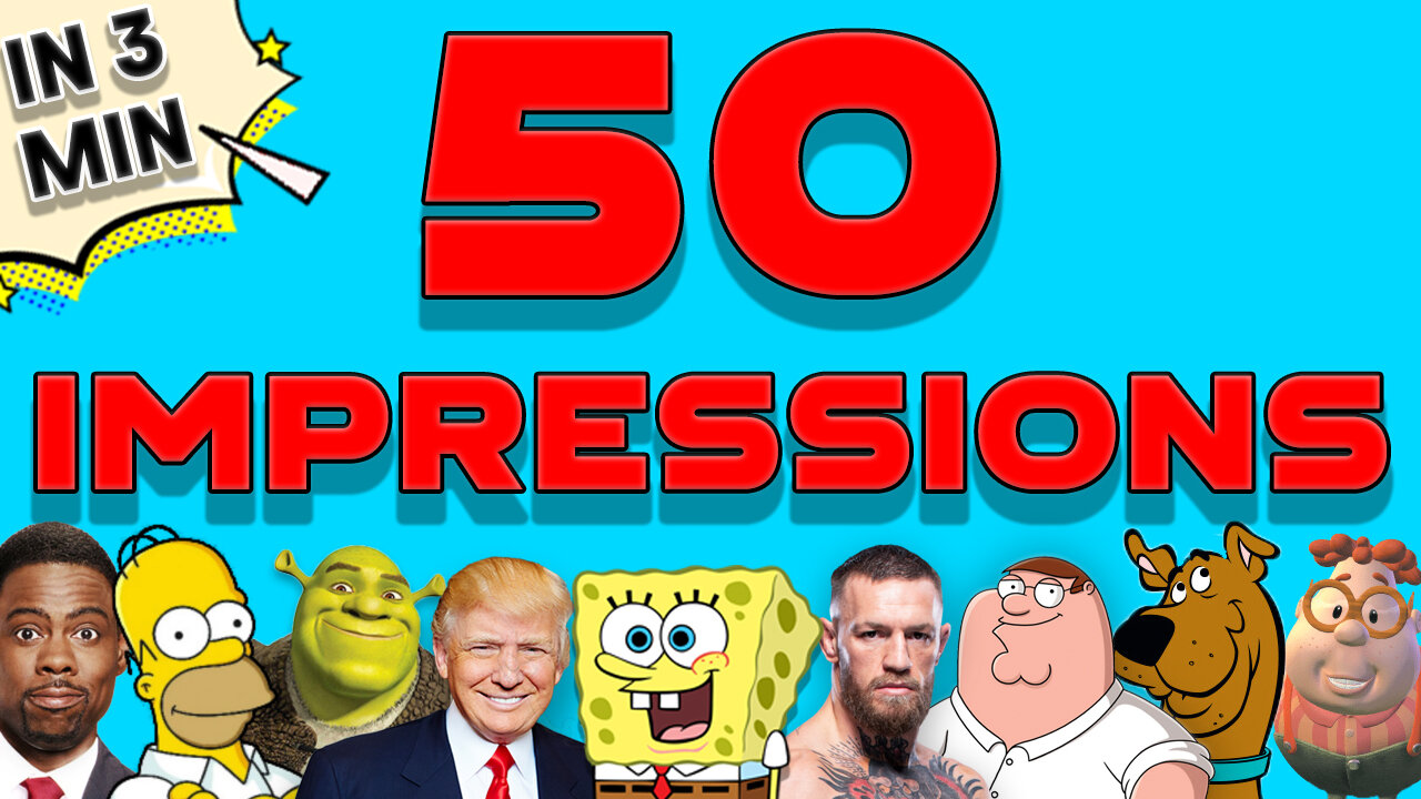 50 IMPRESSIONS IN 3 MINUTES!